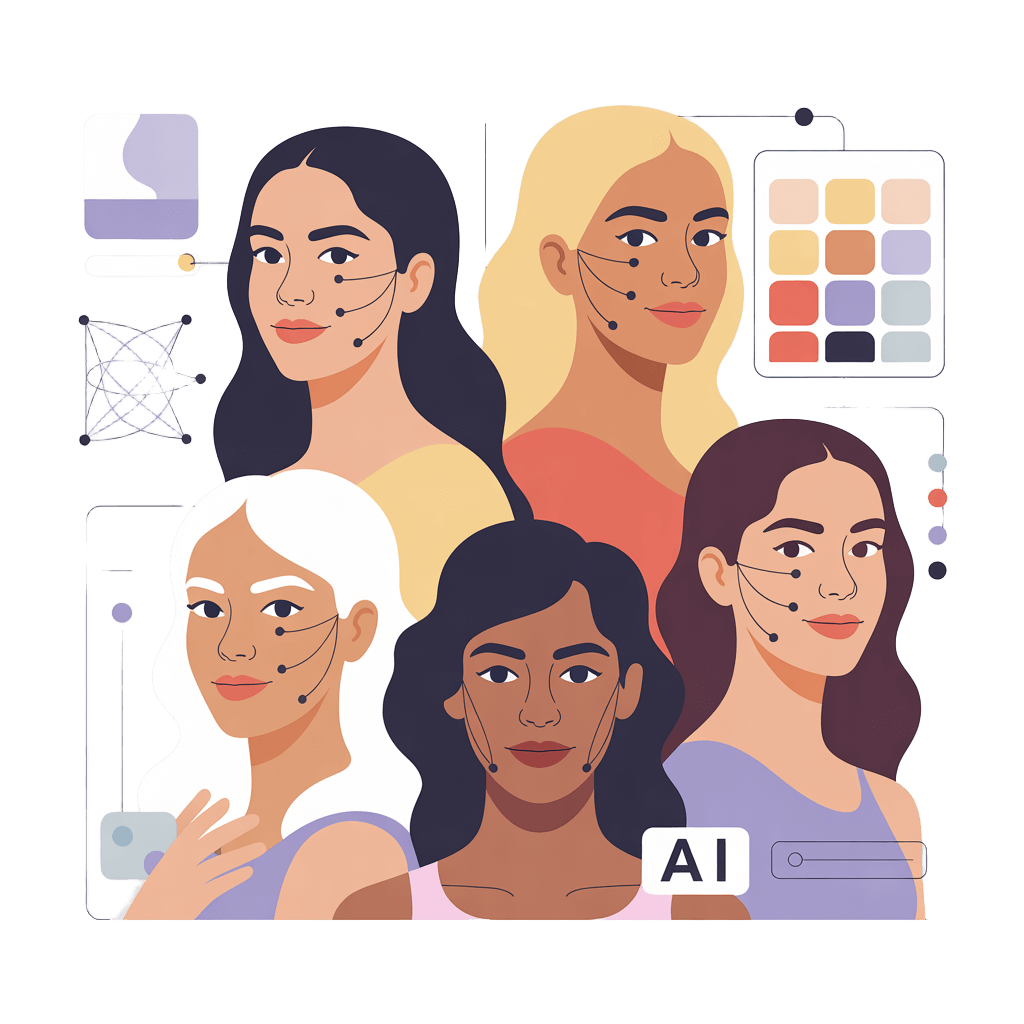 AI personal styling technology visual